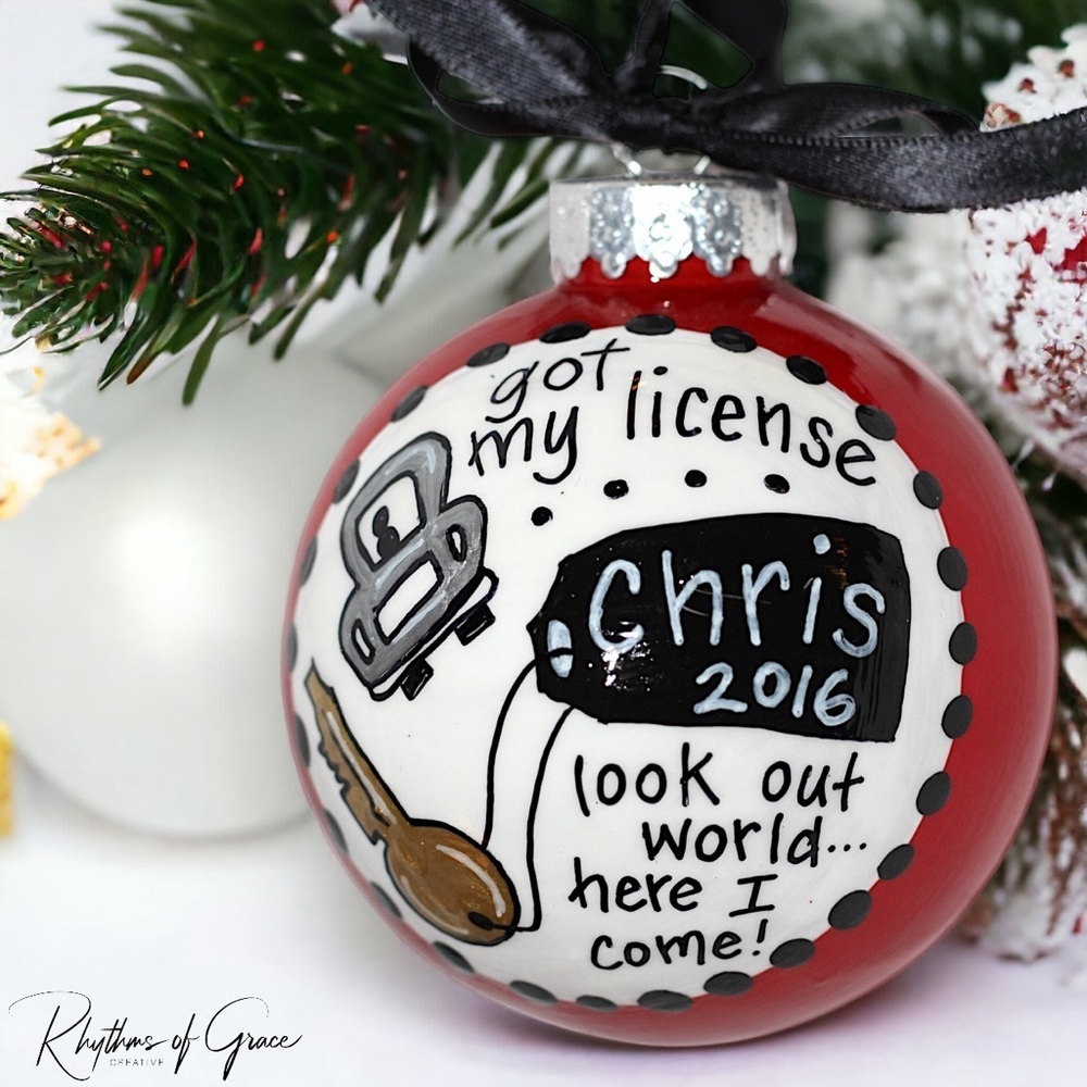 Christmas Ornament: "Driver's License" – Celebrate the New Driver in Your Life - Picture 9 of 10